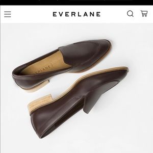 Everlane Modern Loafer in Burgundy, Sz 10